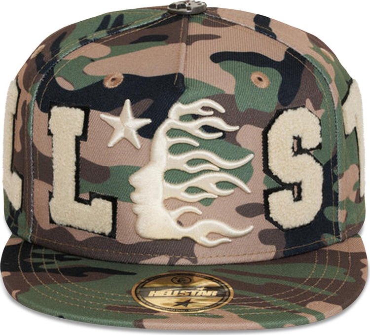 Hellstar OG Patch Fitted Hat Camo