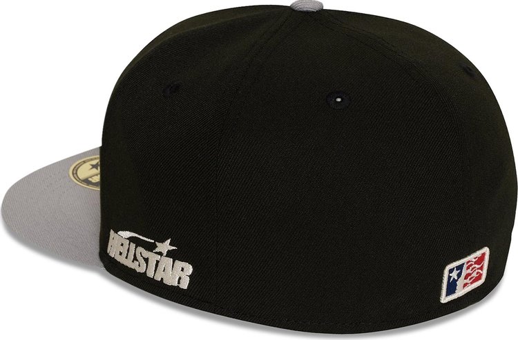 Hellstar Baseball Fitted Hat Black