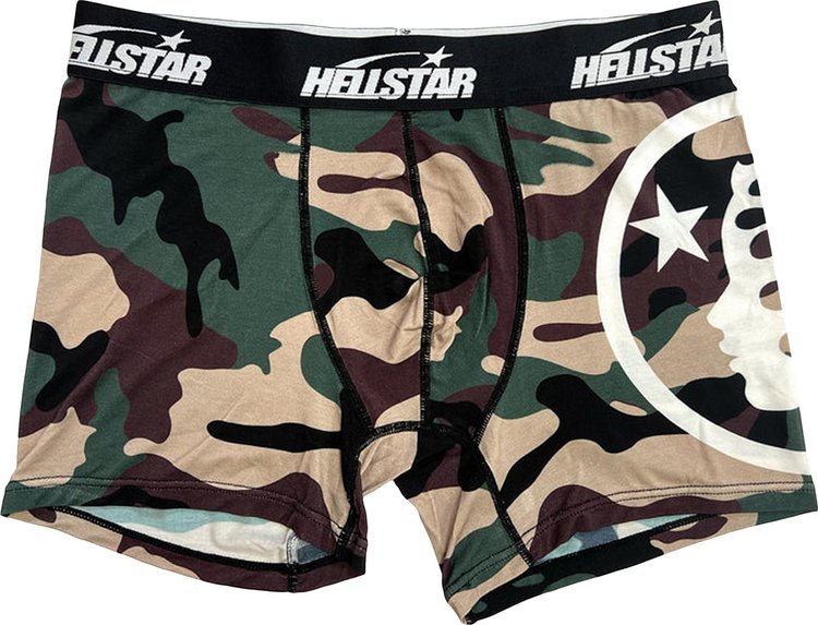 Hellstar Boxer Briefs Pack 3 Pack BlackGreyCamo