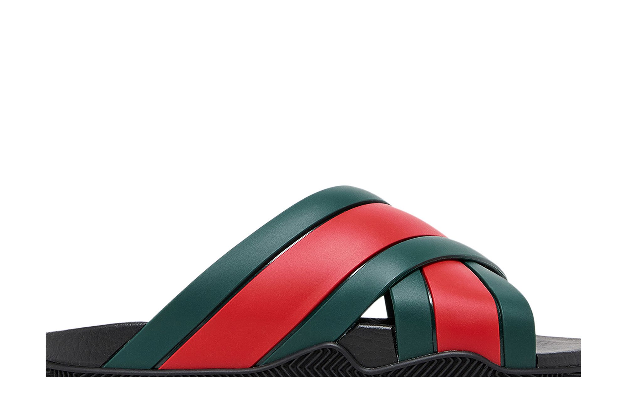 Gucci slides stripe hotsell