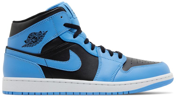 Air Jordan 1 Mid University Blue Black