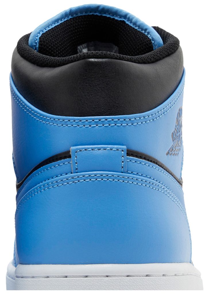 Air Jordan 1 Mid University Blue Black