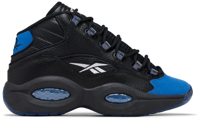 Question Mid Black Vector Blue