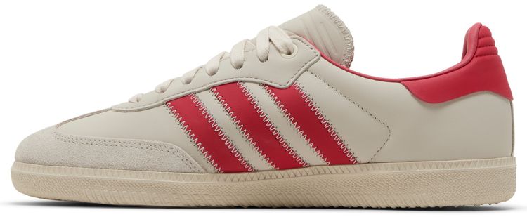 Pharrell x adidas Samba Human Race Aluminium Glory Red