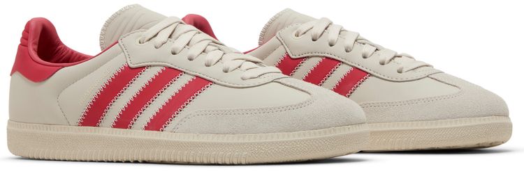 Pharrell x adidas Samba Human Race Aluminium Glory Red
