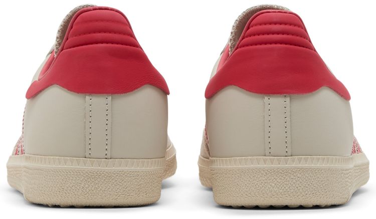Pharrell x adidas Samba Human Race Aluminium Glory Red