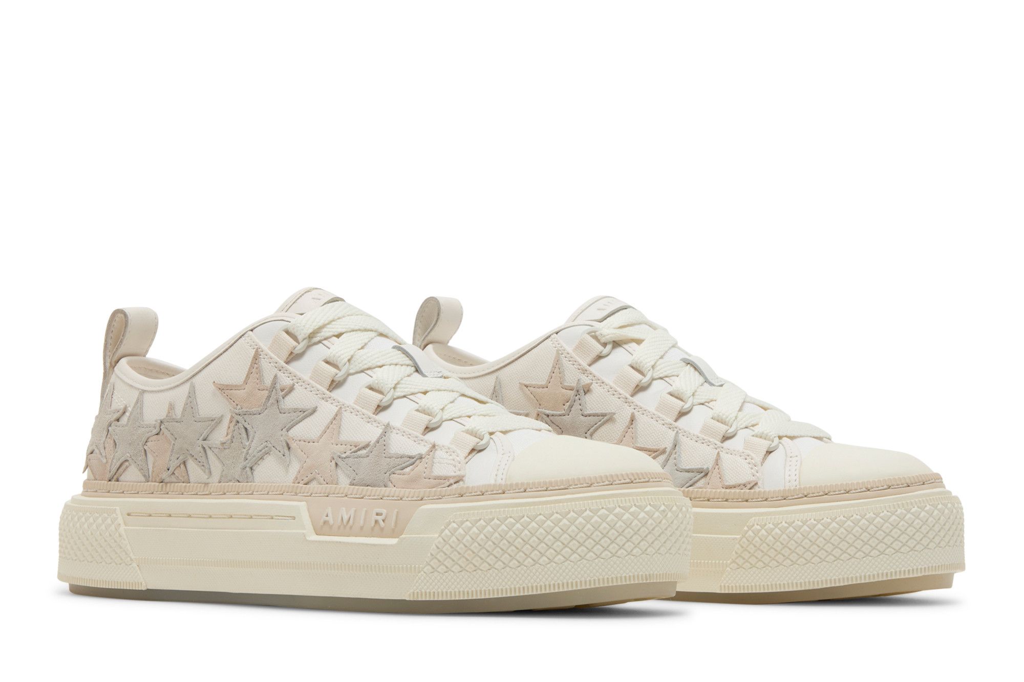 Buy Amiri Wmns Stars Court Low 'Cream' - PS24WFS024 271 | GOAT