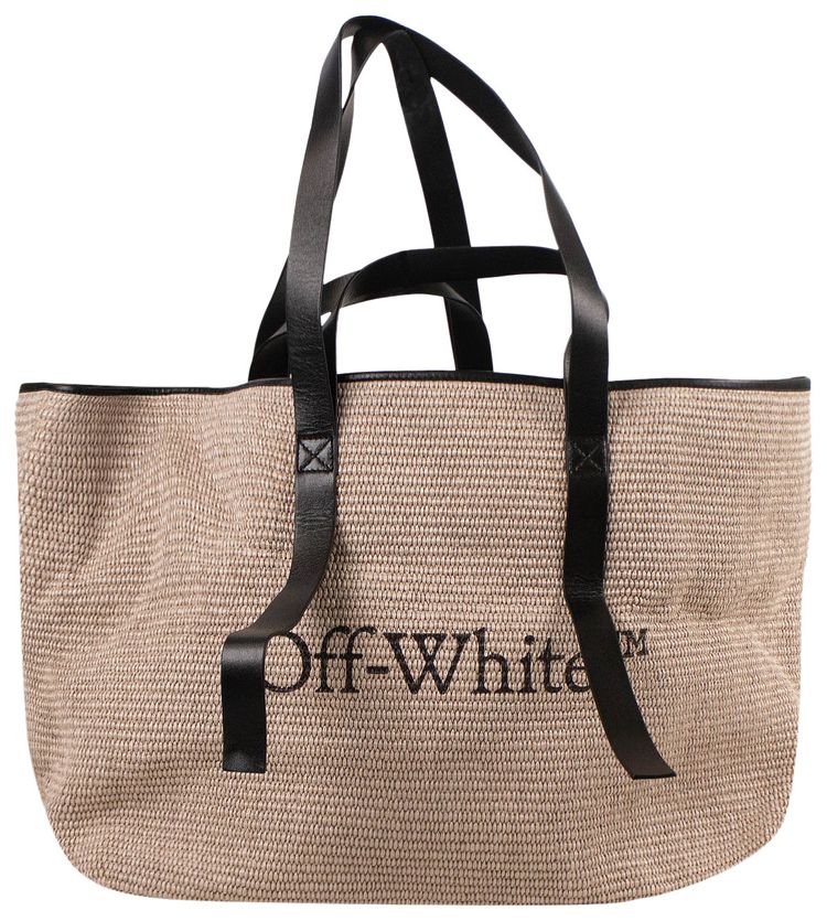 Off White Commercial Tote Beige