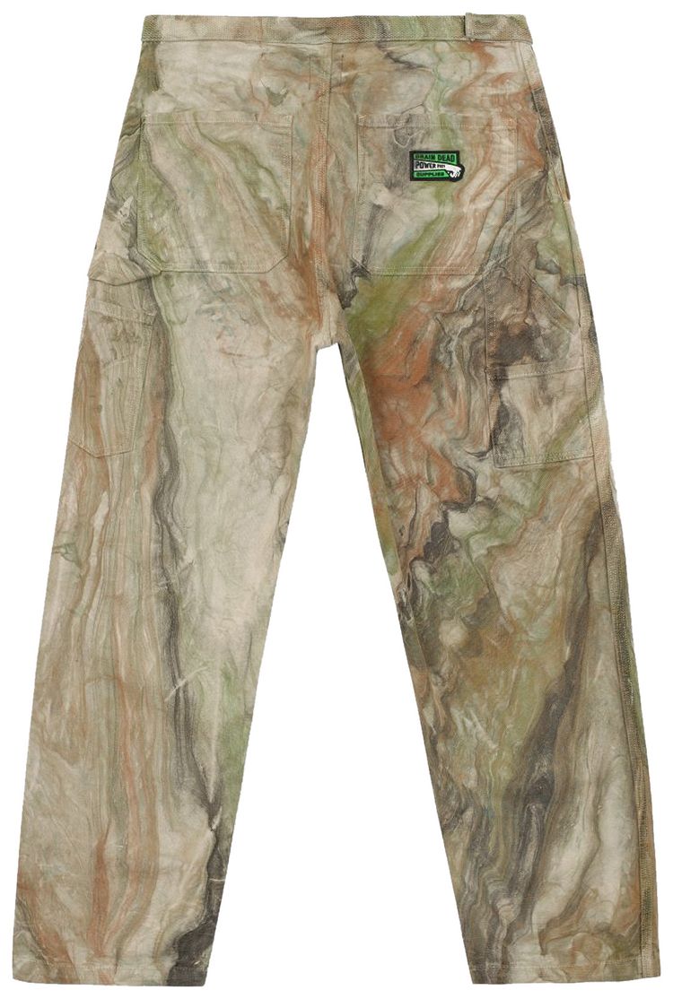 Brain Dead Washed HardSoftwear Carpenter Pant Marble Dye