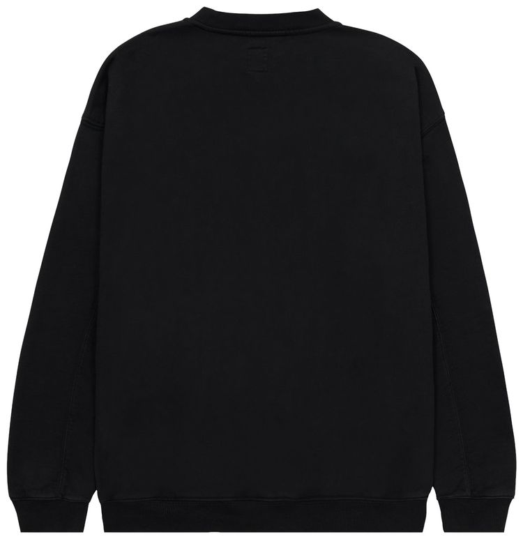 Brain Dead Final Stand Crewneck Sweatshirt Black