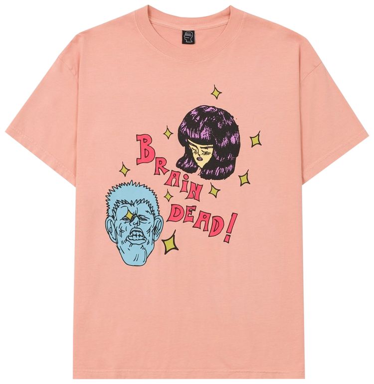 Brain Dead Friday Night Kisses T Shirt Squash