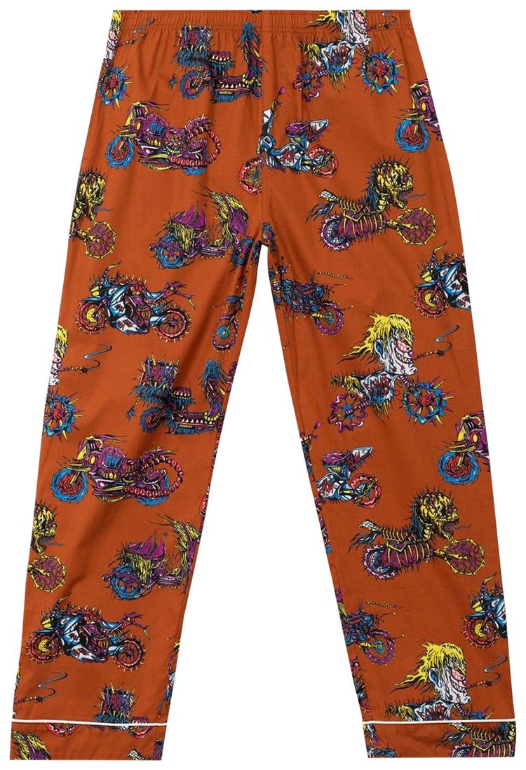 Brain Dead Moto Pajama Bottom Multicolor