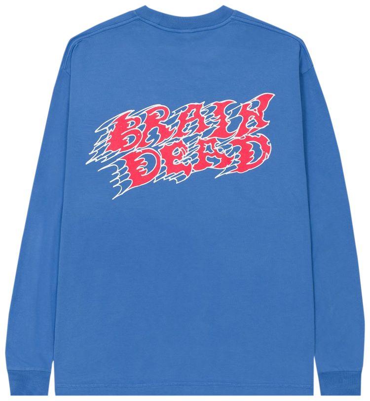 Brain Dead Summoner Long Sleeve China Blue