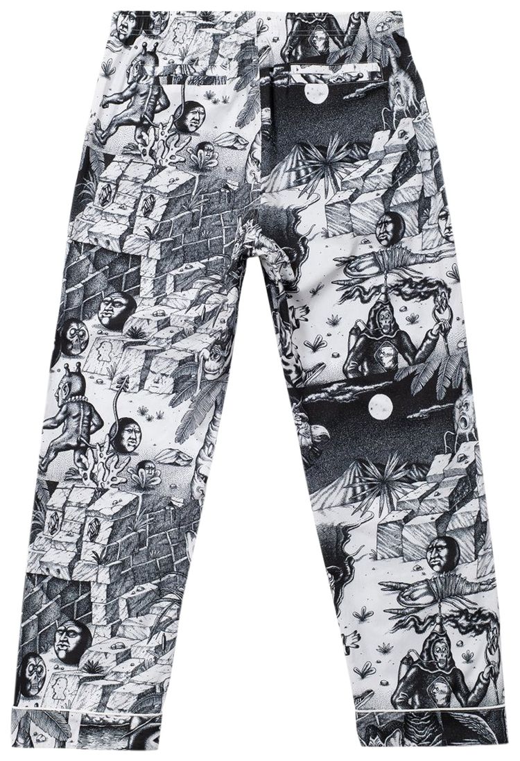 Brain Dead Wild Things Pajama Bottom Multicolor