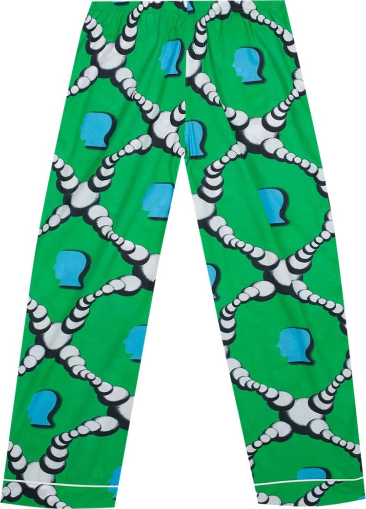 Brain Dead Bubble Pajama Bottom Multicolor