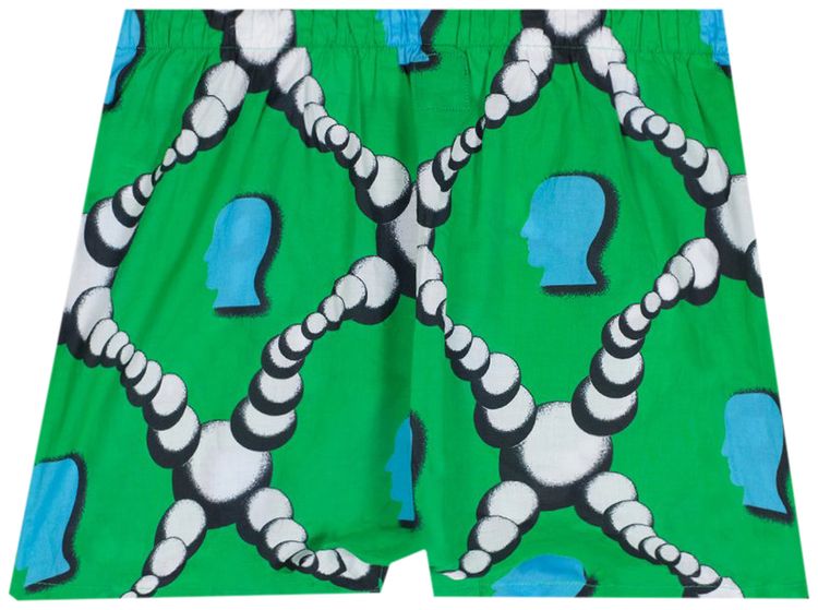 Brain Dead Bubble Boxer Short Multicolor