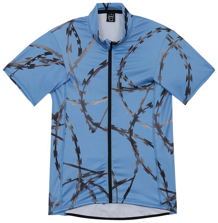 Brain Dead Cycling Jersey Blue Razors