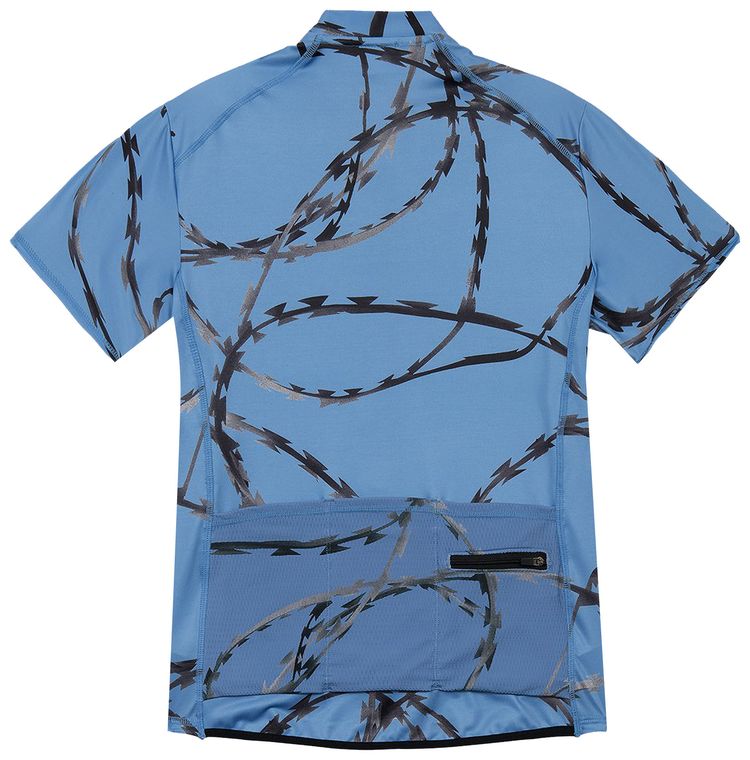 Brain Dead Cycling Jersey Blue Razors