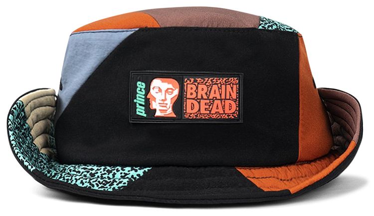 Brain Dead x Prince Pieced Bucket Hat Multicolor