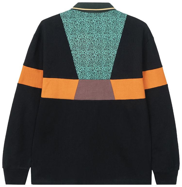 Brain Dead x Prince Invert Long Sleeve Rugby Black