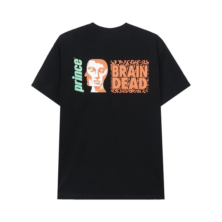 Brain Dead x Prince Ace Face Tee Black