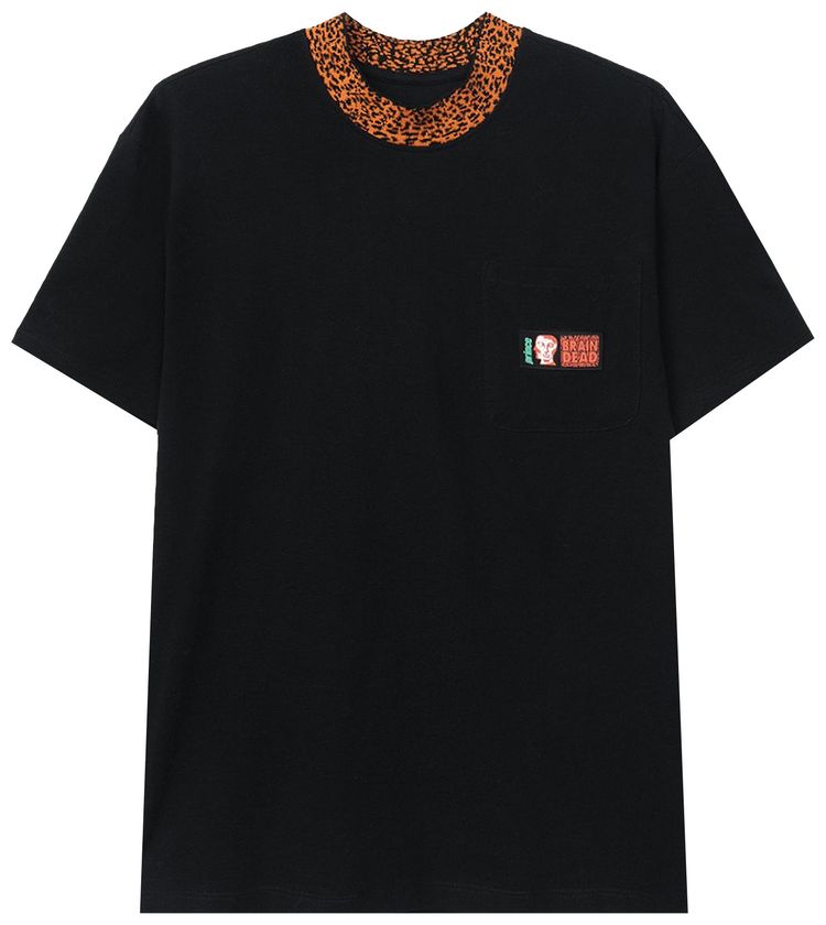 Brain Dead x Prince Contrast Ringer Tee Black