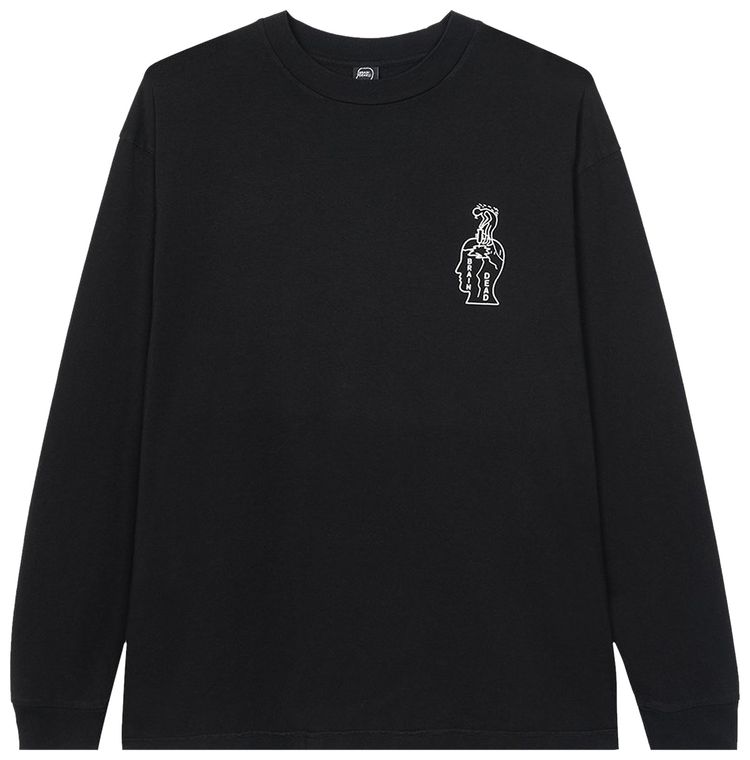 Brain Dead Struggles Long Sleeve Black