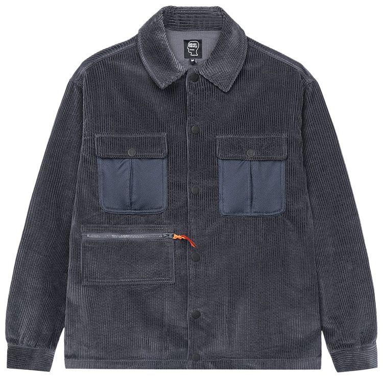 Brain Dead AdaptSurvive Climber Shirt Charcoal