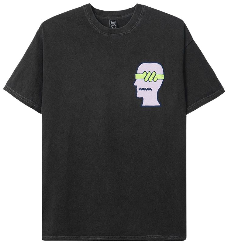 Brain Dead Spermicide Short Sleeve Tee Washed Black
