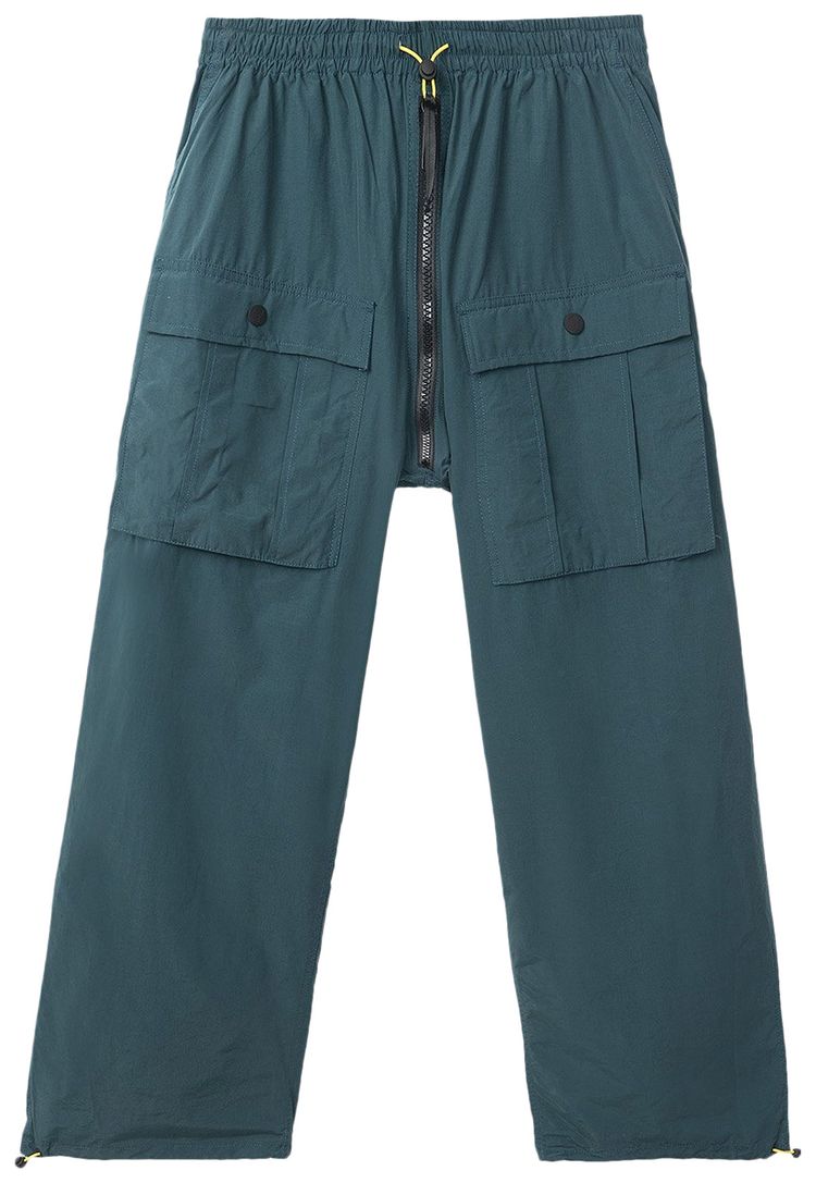 Brain Dead Nylon Flight Pant Blue Green