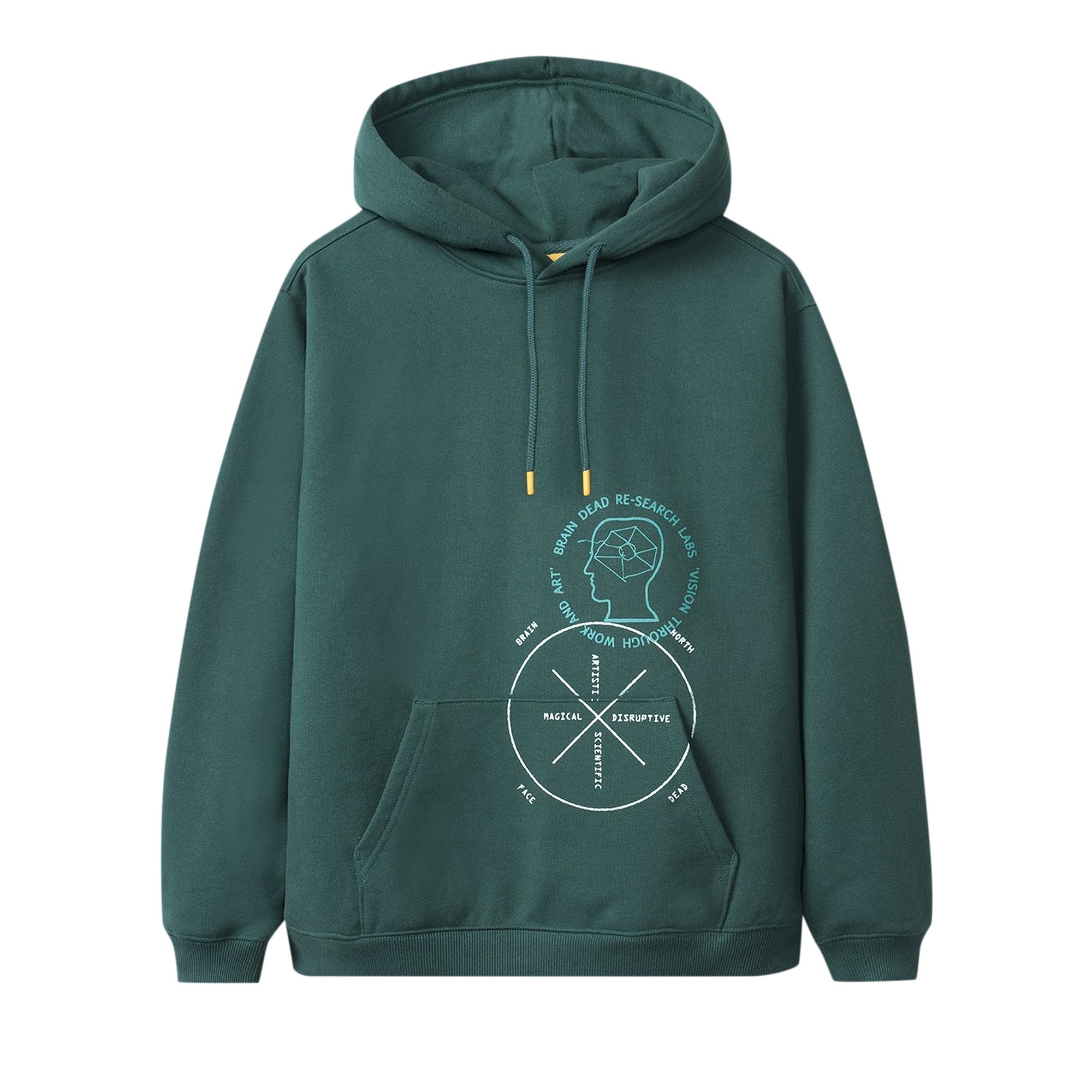 Buy Brain Dead x The North Face Drop Shoulder PO Hoodie 'Night Green' -  BDW19T09001318GR11 | GOAT
