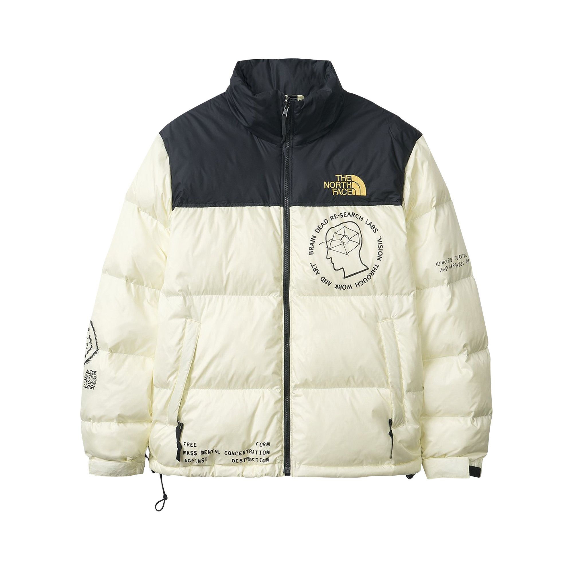 ネットで注文 Buy Brain Dead x The North Face Retro Nuptse Jacket 'Tender ダウンジャケット