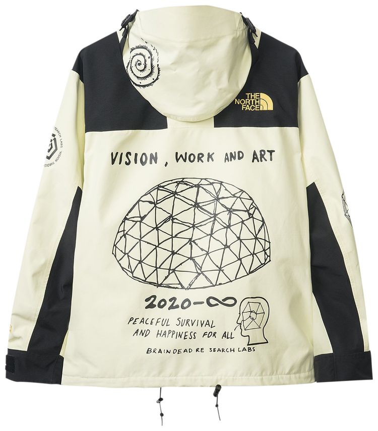 Brain Dead x The North Face Mountain Jacket Tender Yellow