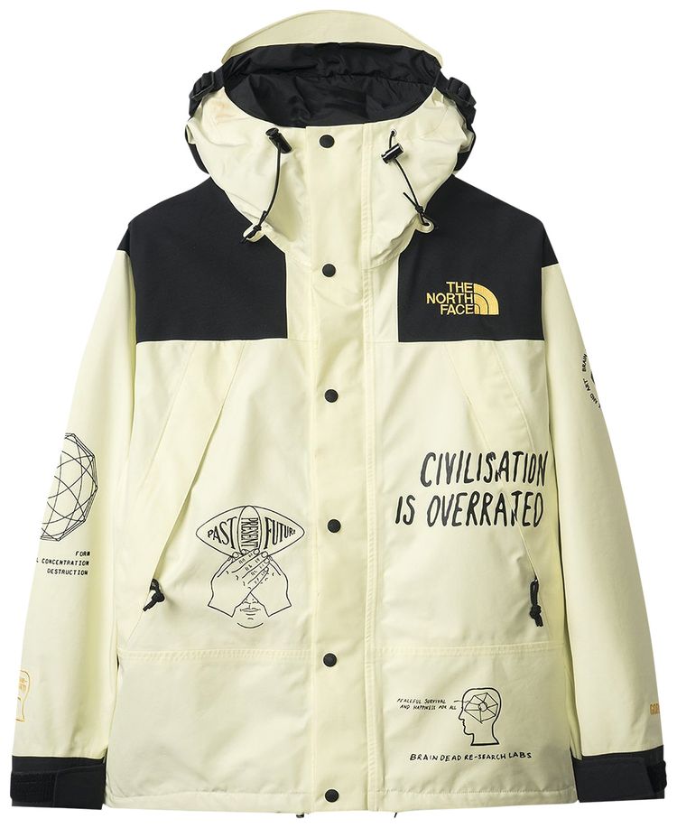 Brain Dead x The North Face Mountain Jacket Tender Yellow