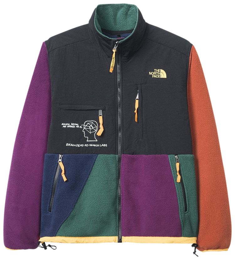 Brain Dead x The North Face Retro Denali Jacket Multicolor