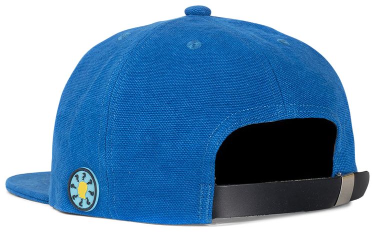 Brain Dead Bang Logo Strap Back Hat Blue