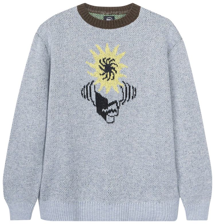 Buy Brain Dead Mondo Knit Crewneck Sweater 