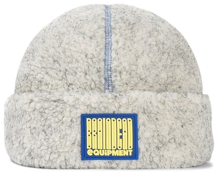 Brain Dead Sherpa Beanie Cream