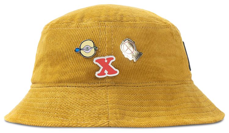 Brain Dead Corduroy Bucket Hat Yellow