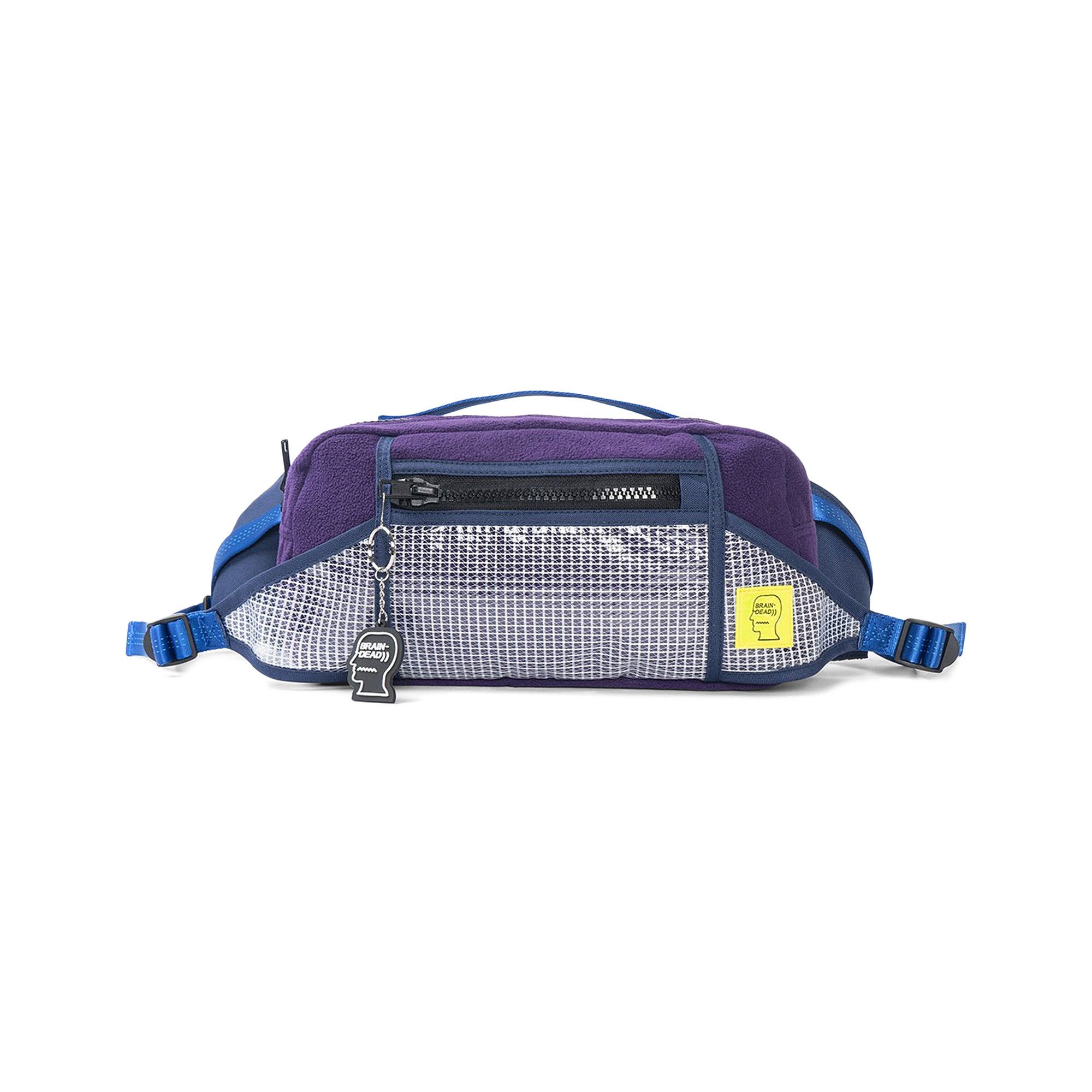 【BRAIN DEAD】 RUSH HOUR FANNY PACK : PURPLE Buy Brain Dead Rush Hour Fanny Pack 'Purple