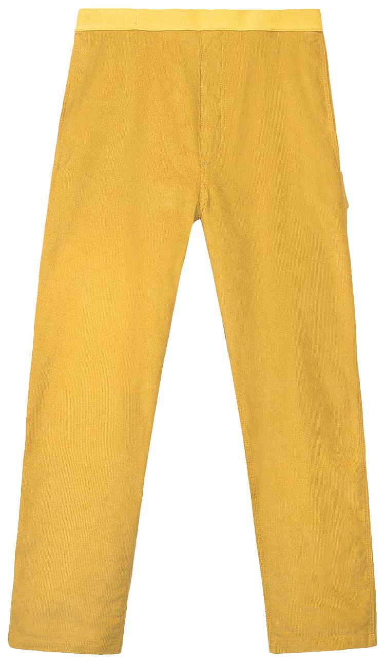 Brain Dead HardSoftware Velcro Corduroy Carpenter Pant Yellow