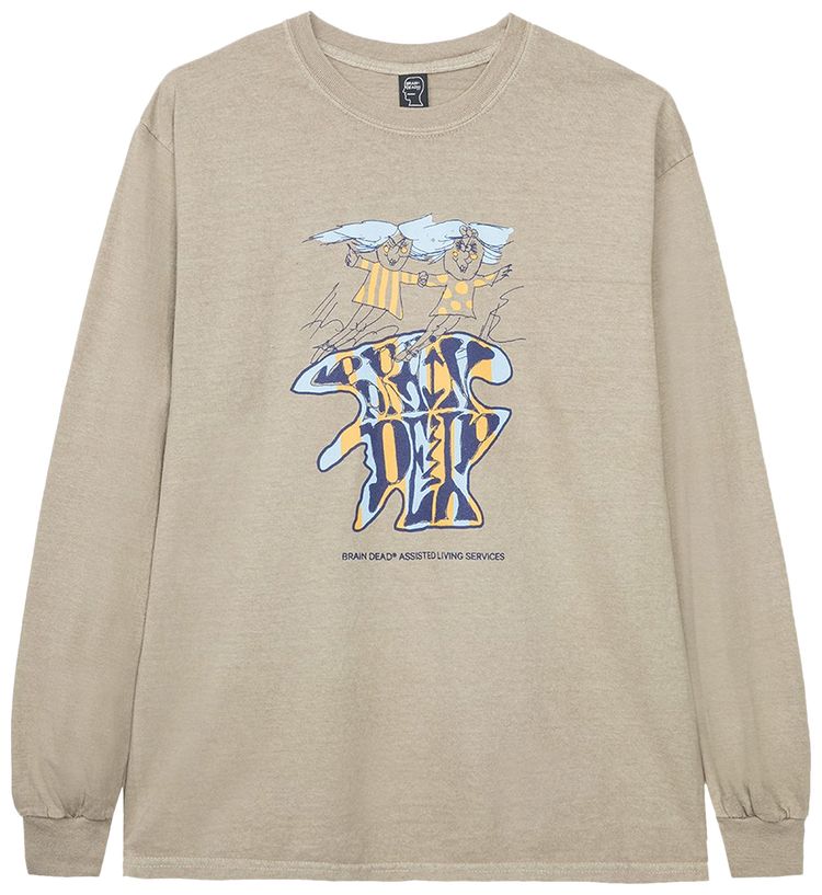 Brain Dead Leon Long Sleeve Natural