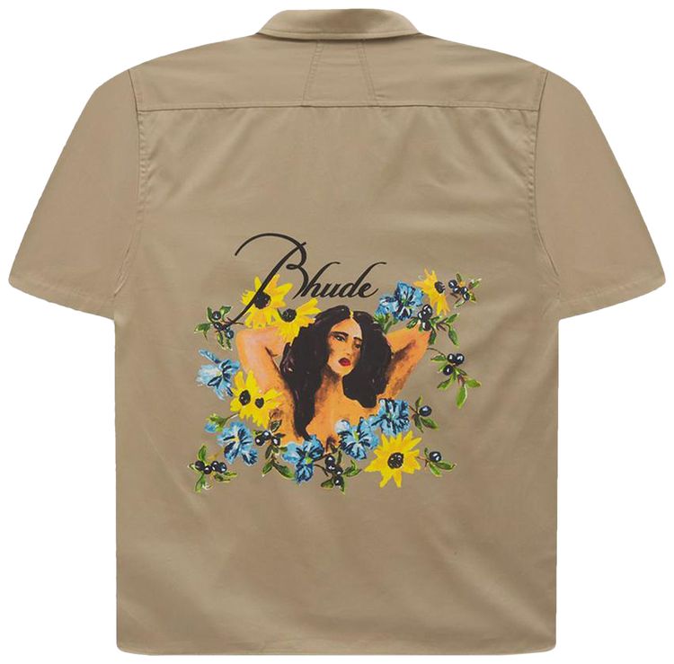 Rhude Cigar Shirt TanBrown