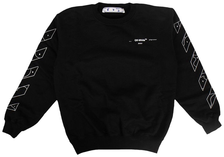 Off White Puzzle Arrows Sweatshirt Black