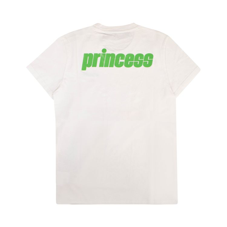 Off White Princess Short Sleeve T Shirt White