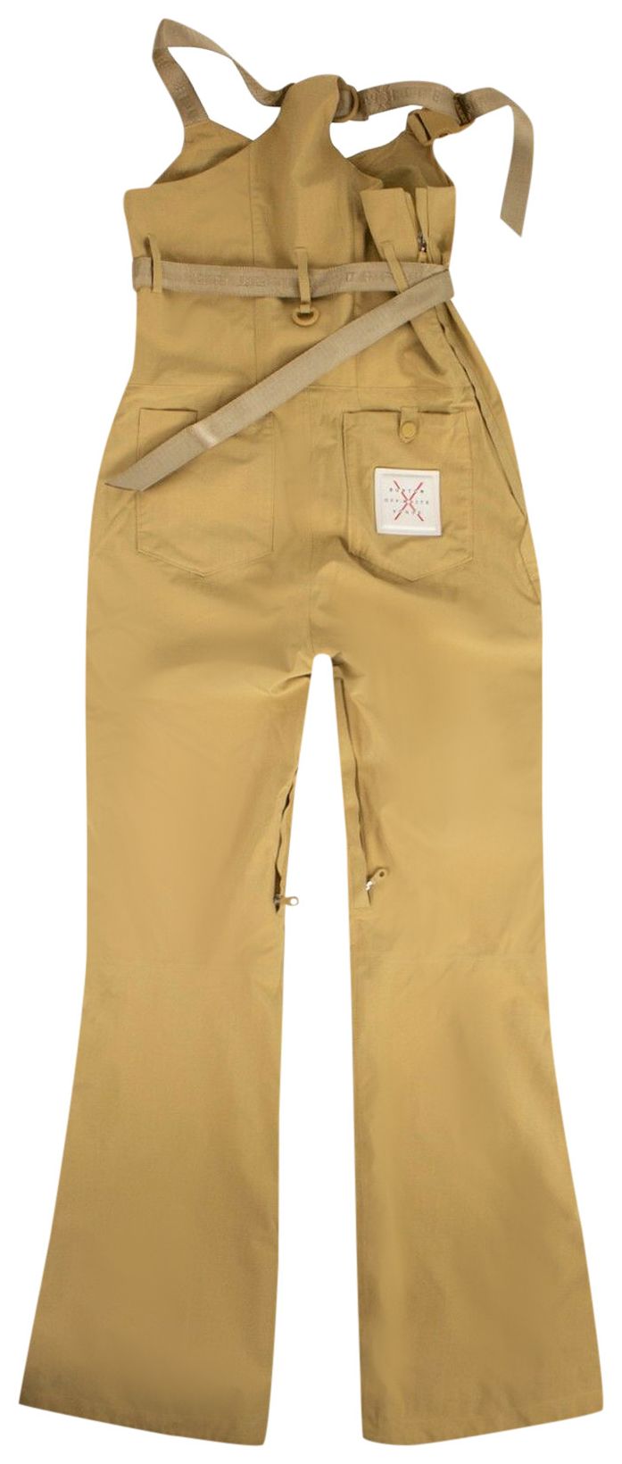 Off White x Vogue Selby Bib Snow Suit Beige