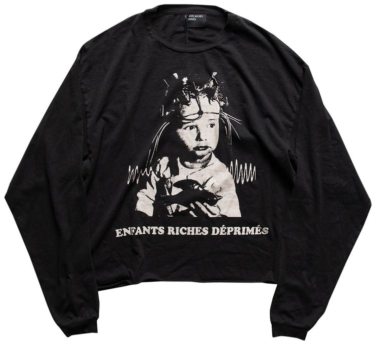 Enfants Riches Deprimes Shock Therapy Long Sleeve Faded BlackWhite