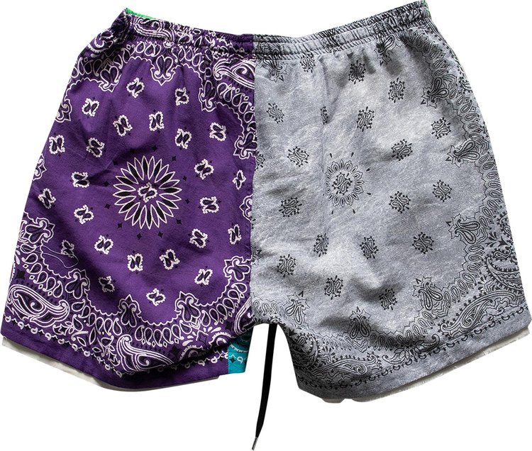 Children of the Discordance Mixed Vintage Bandana Shorts Multi