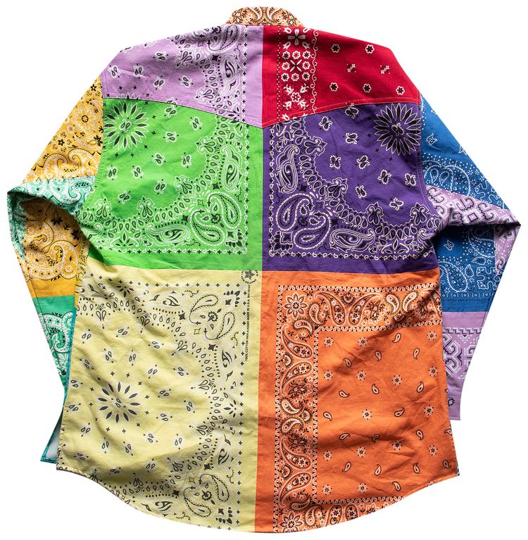 Children of the Discordance Vintage Bandana Long Sleeve Shirt Multi