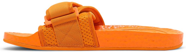 Pharrell x adidas Boost Slides Bright Orange